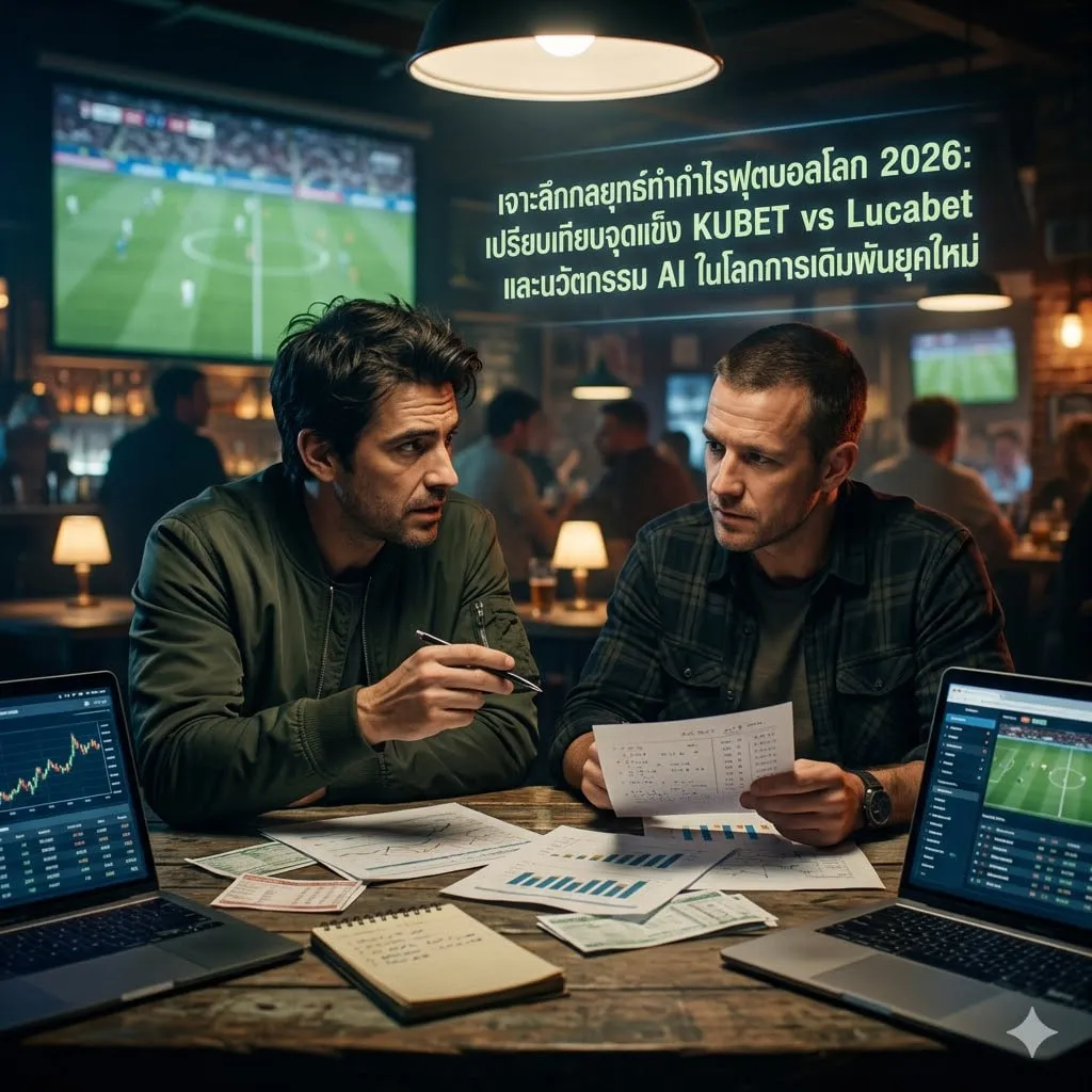 เจาะลึกกลยุทธ์ทำกำไรฟุตบอลโลก 2026: เปรียบเทียบจุดแข็ง KUBET vs Lucabet และนวัตกรรม AI ในโลกการเดิมพันยุคใหม่